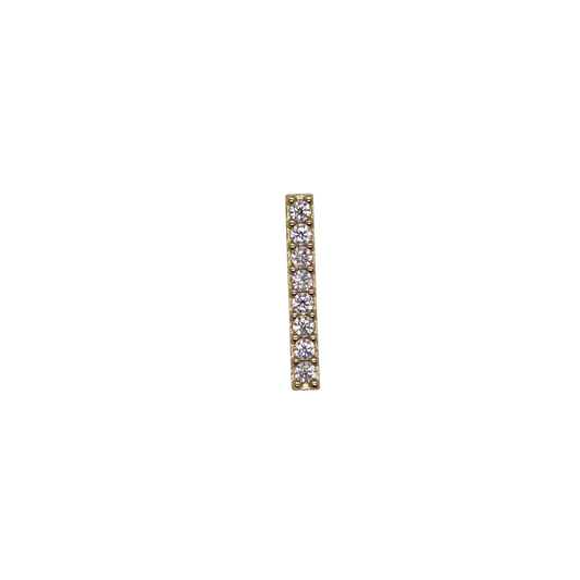 14k CZ Piercing