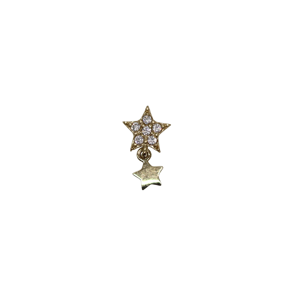 14k Star Piercing