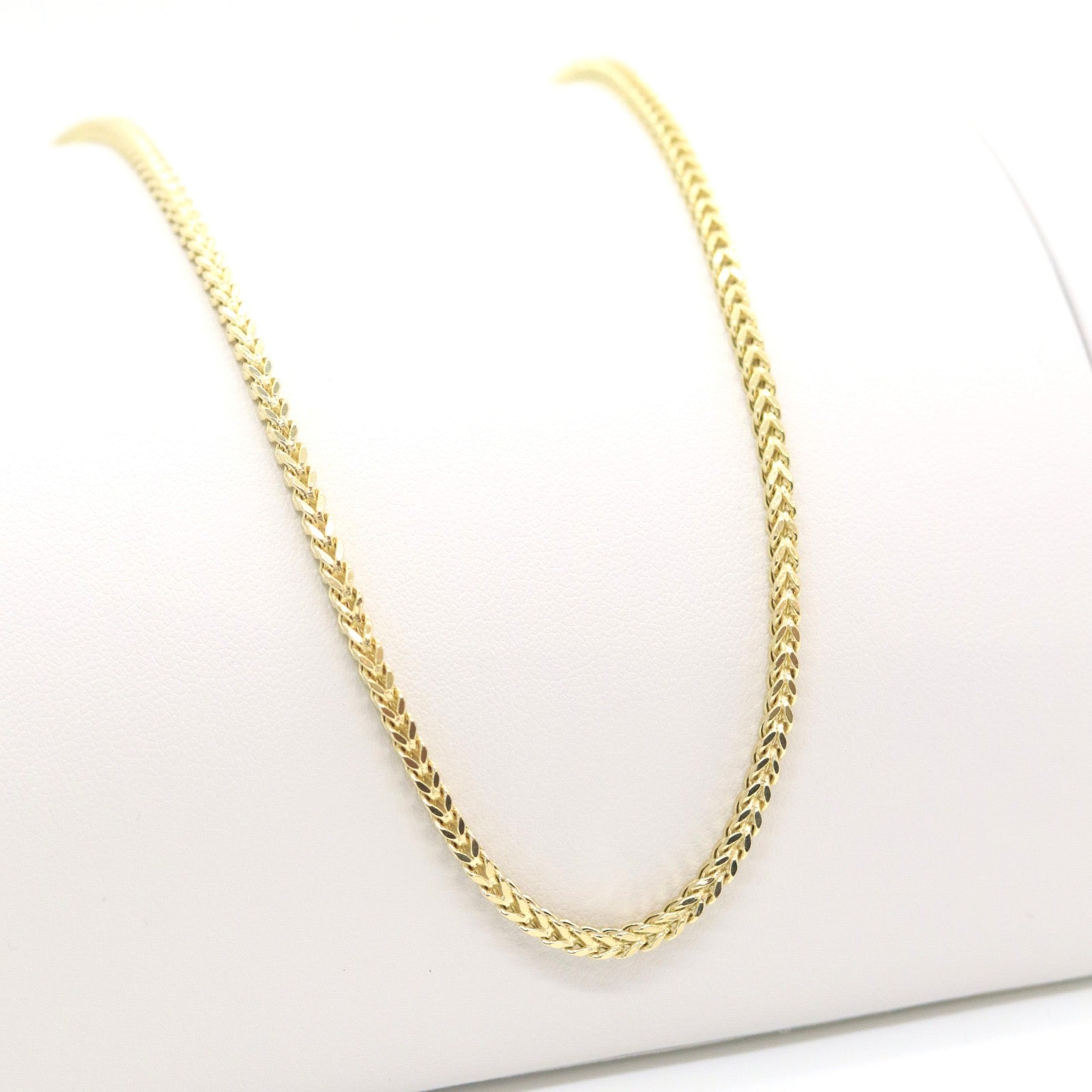 14k Franco chain 2.5mm - Size 20