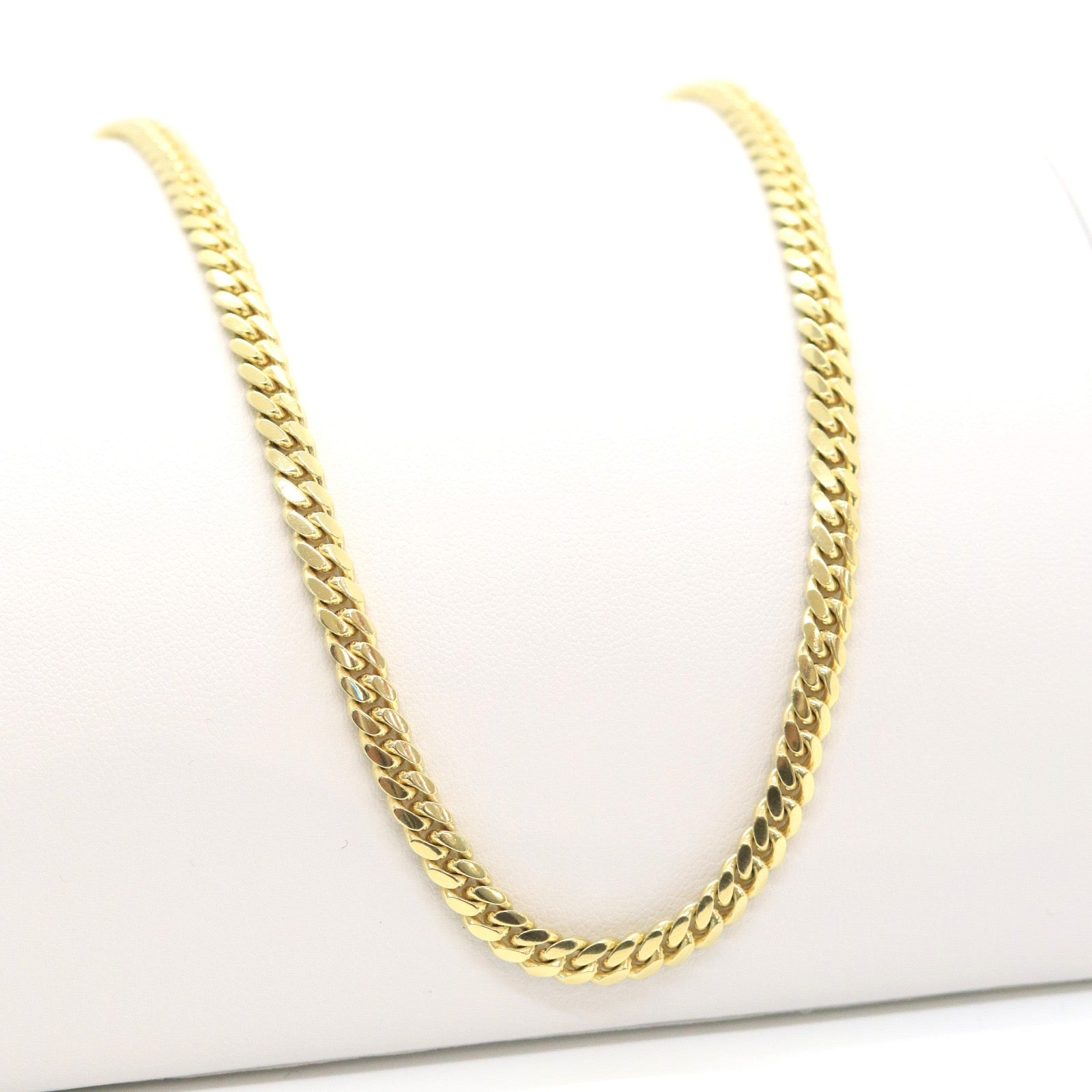 14k Cuban Italian chain 5mm - Size 24